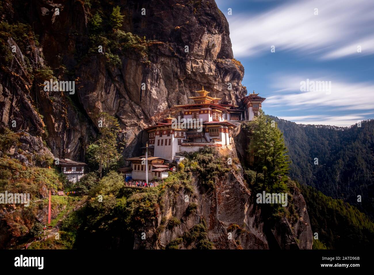 Paro Taktsang, Paro, Bhutan Stock Photo
