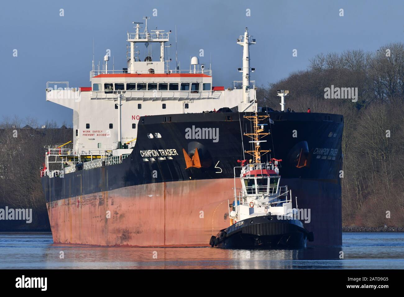 Chemical / Oil Products Tanker Champion Trader Stock Photo - Alamy