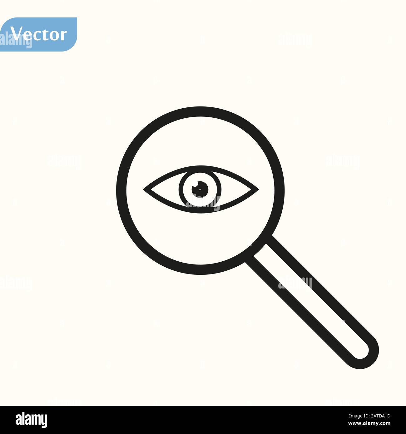 White of the eye Stock Vector Images - Alamy