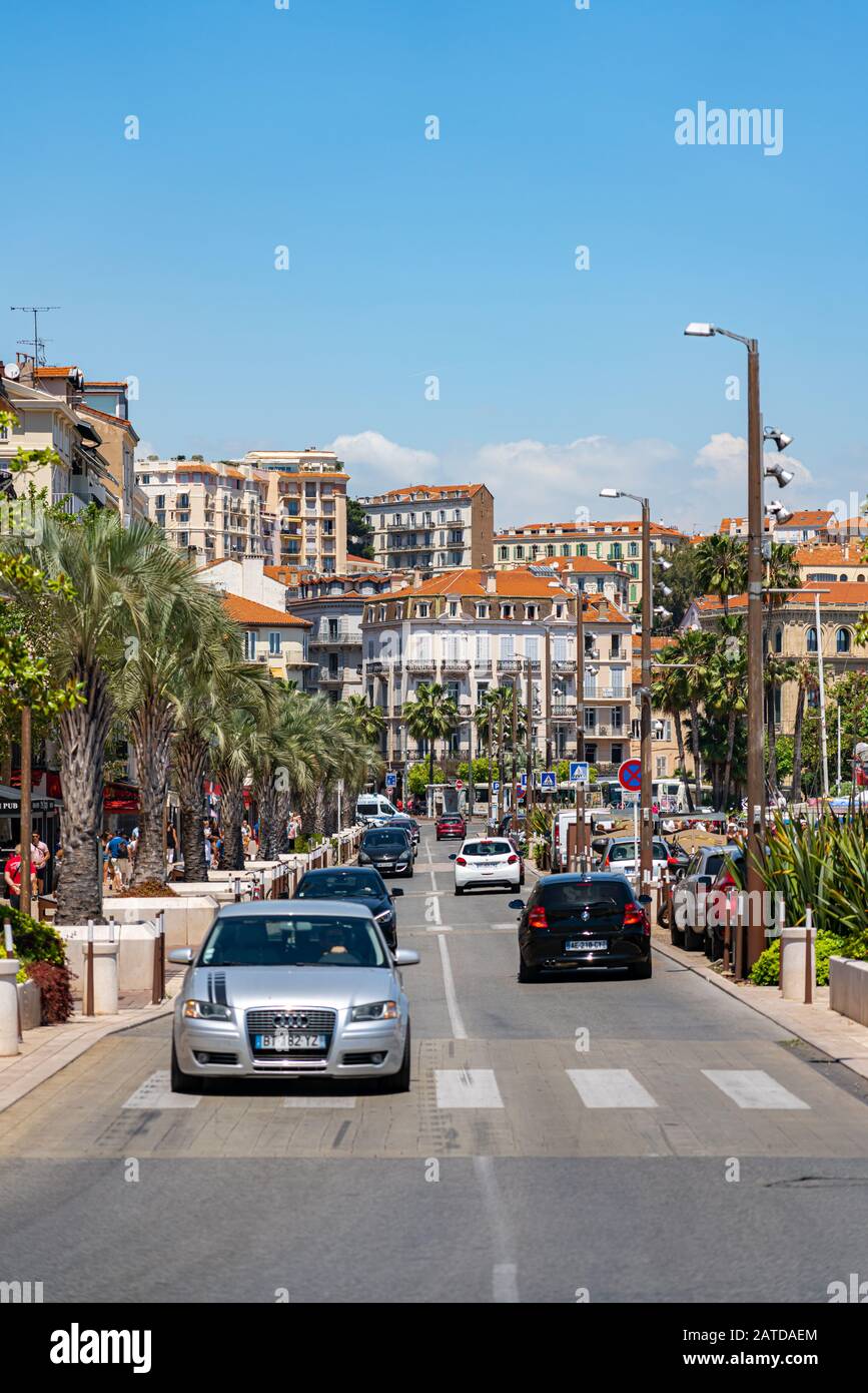 CANNES, FRANCE JUNE 01, 2019 Beautiful and Exotic Architecture Of