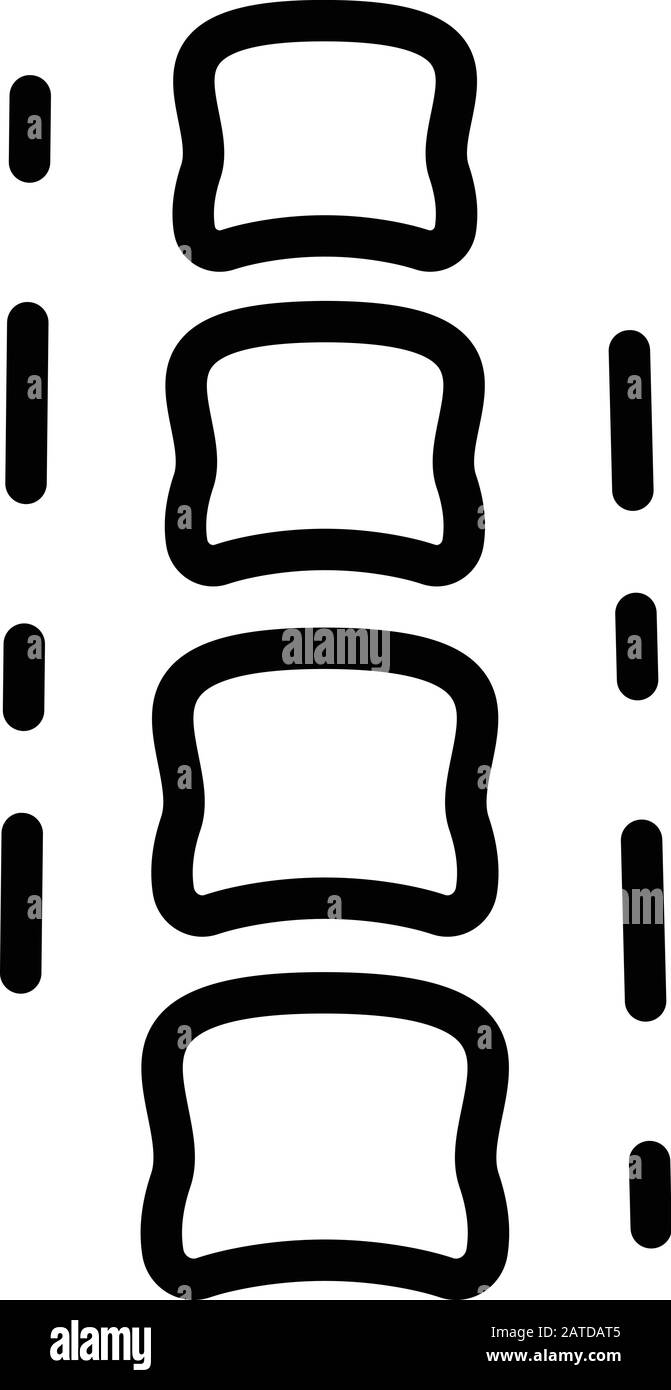 Spine line icon, outline style Stock Vector Image & Art - Alamy