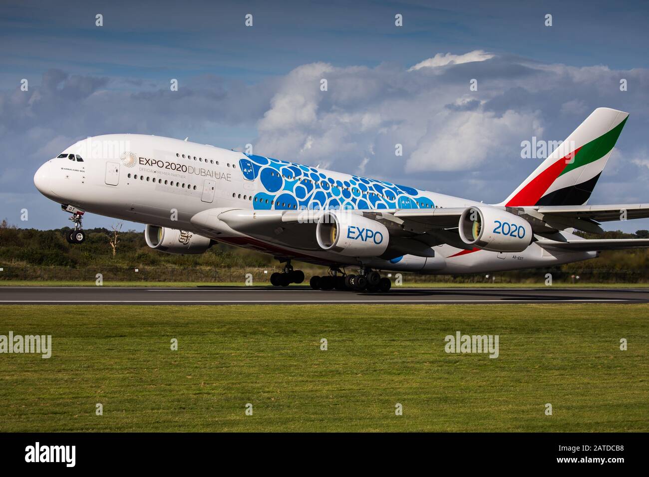Emirates A380 Expo 2020 Stock Photo - Alamy
