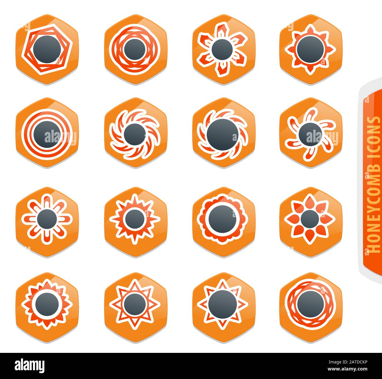 Set of sun icons Stock Vector Image & Art - Alamy