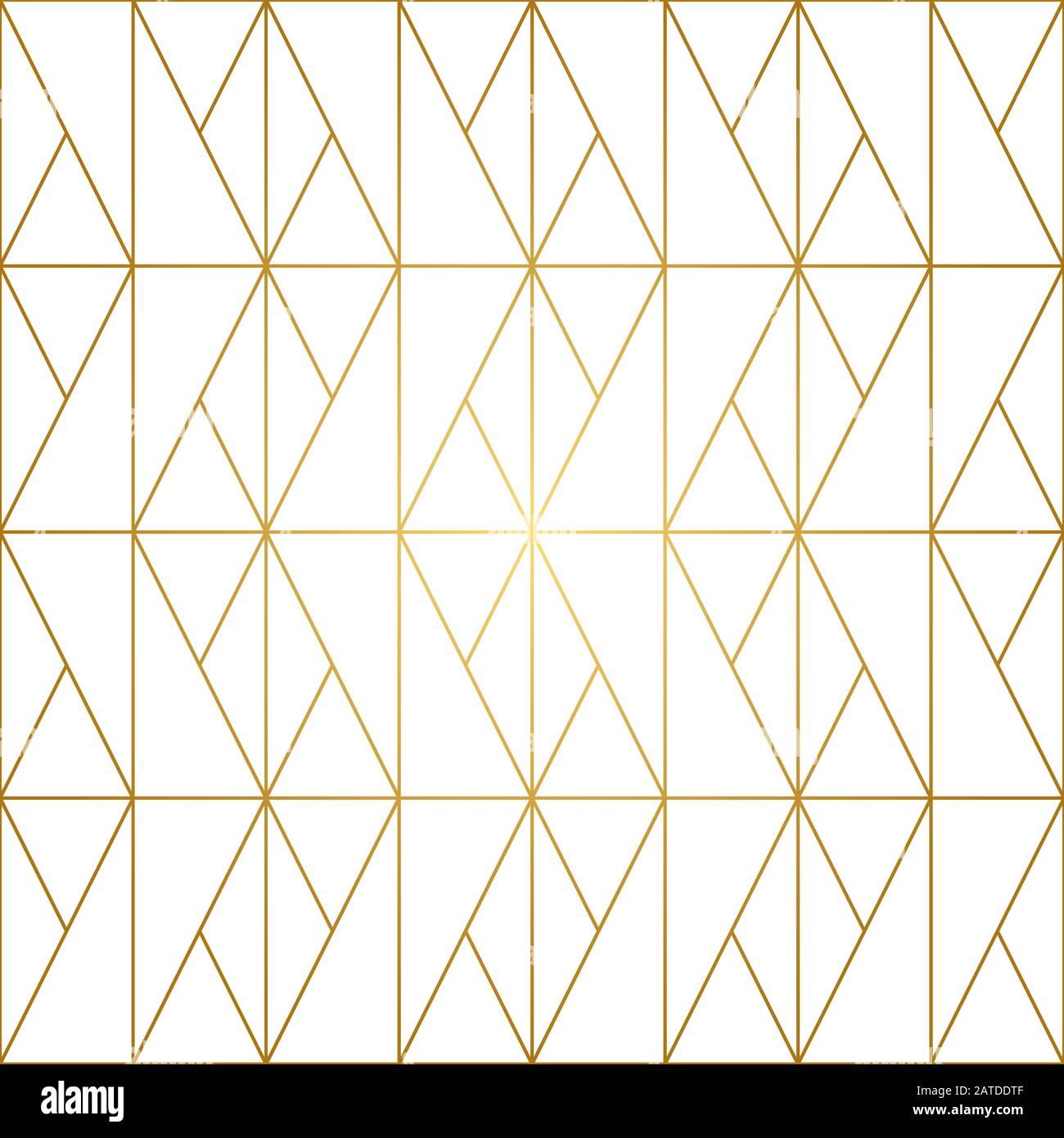 Seamless geometric pattern with golden lines on white background ...