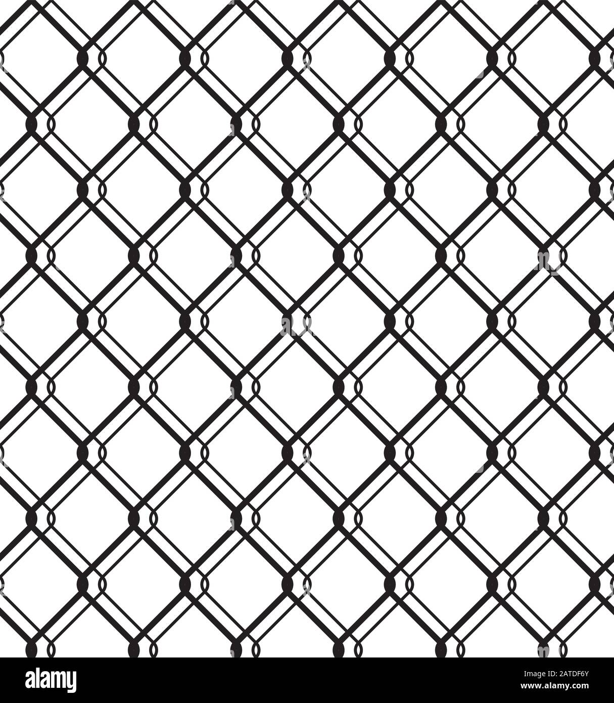 Wired metallic fence seamless texture. Steel wire mesh isolated on