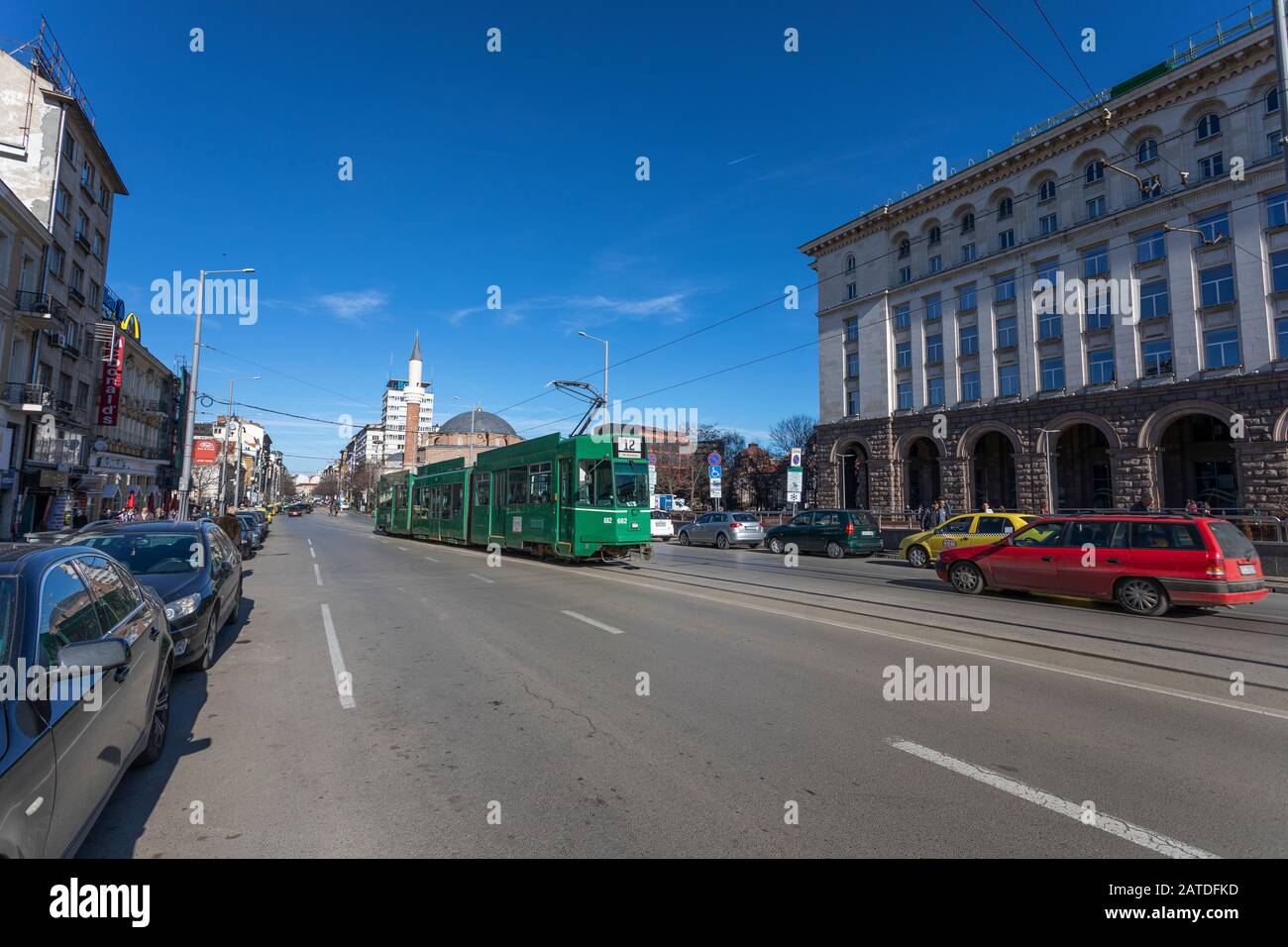 Sofia, Bulgaria - February 01, 2020: View of "Princess Maria Louise