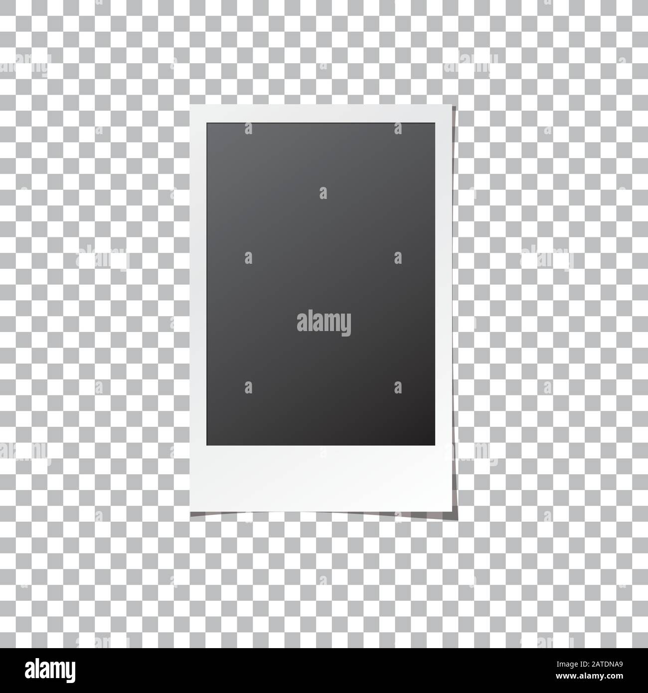 Old blank photo frame with tape Stock Vector Image & Art - Alamy