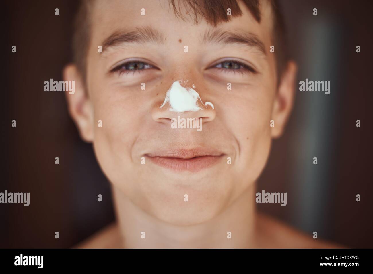 Sunscreen nose hires stock photography and images Alamy
