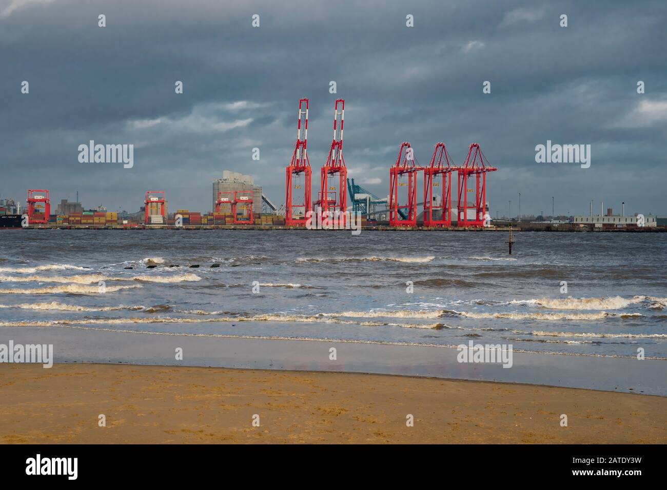 New Brighton Lighthouse Or Perch Rock Lighthouse Is A Decommissioned 