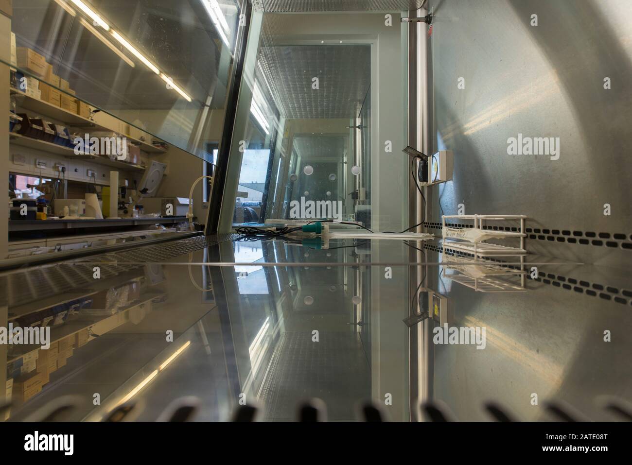 Tissue culture hood Stock Photo Alamy