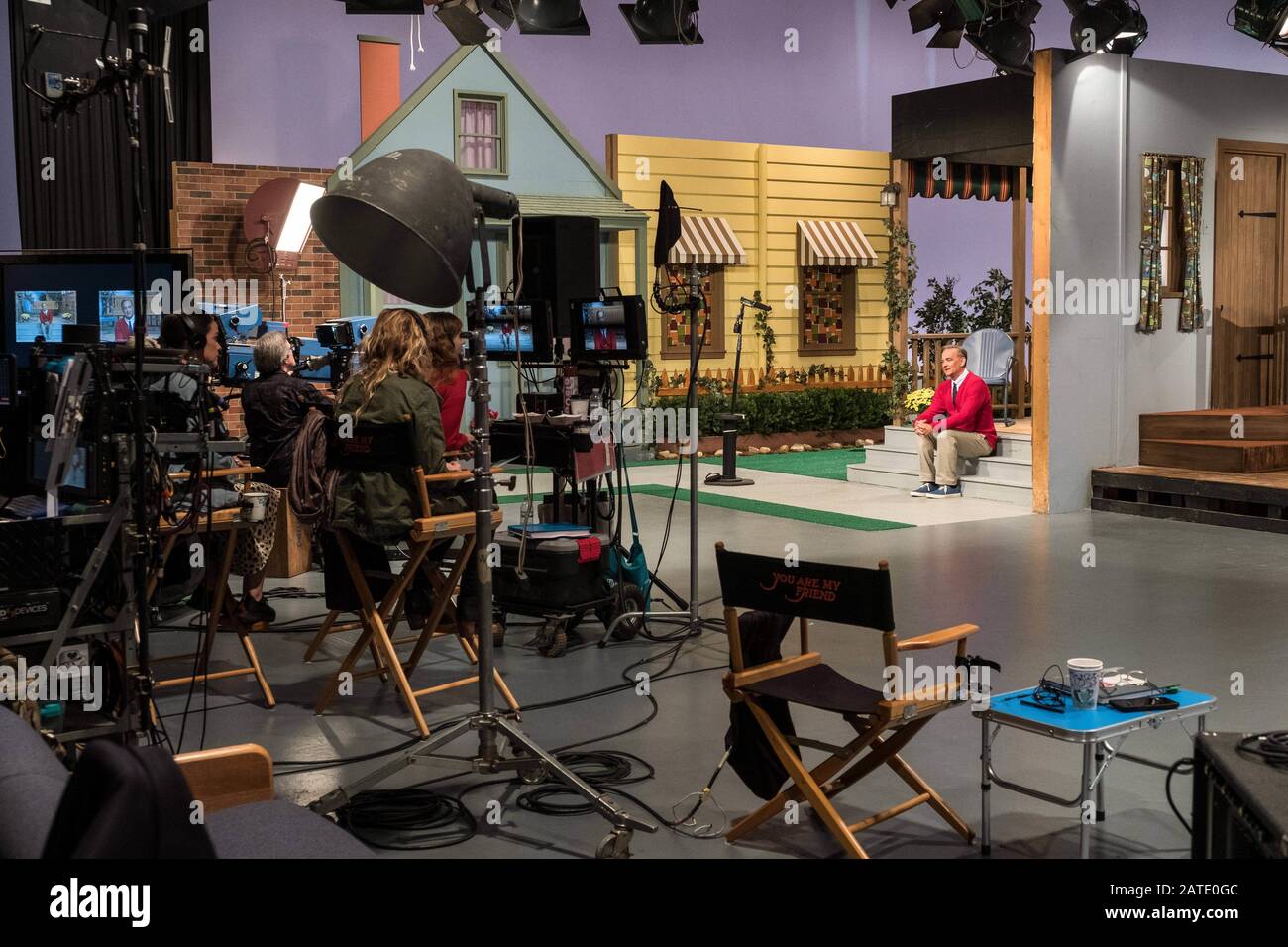 TOM HANKS in A BEAUTIFUL DAY IN THE NEIGHBORHOOD (2019), directed by