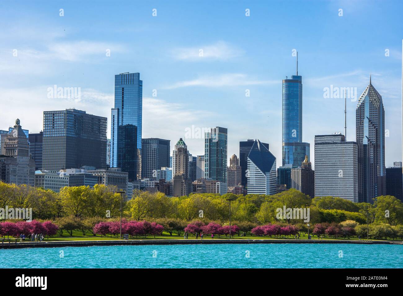Chicago panorama cityscape Stock Photo - Alamy