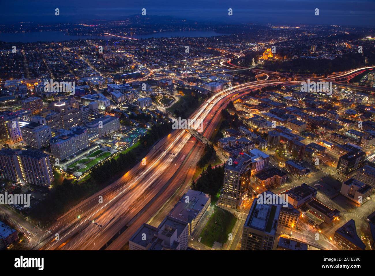 Car streak light sky hi-res stock photography and images - Alamy