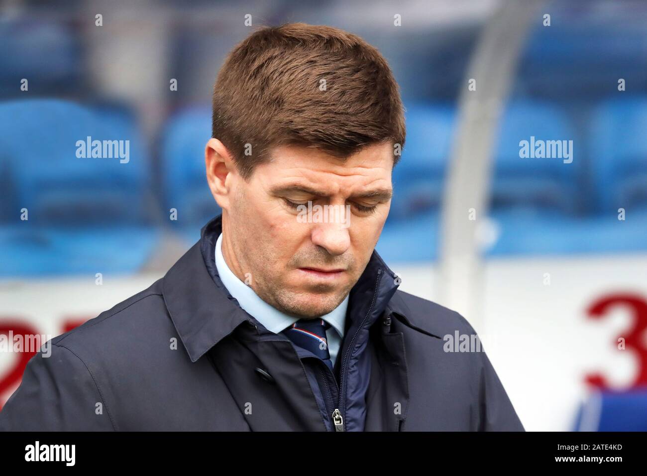 Steven Gerrard, manager of Rangers FC, taken at Ibrox football stadium