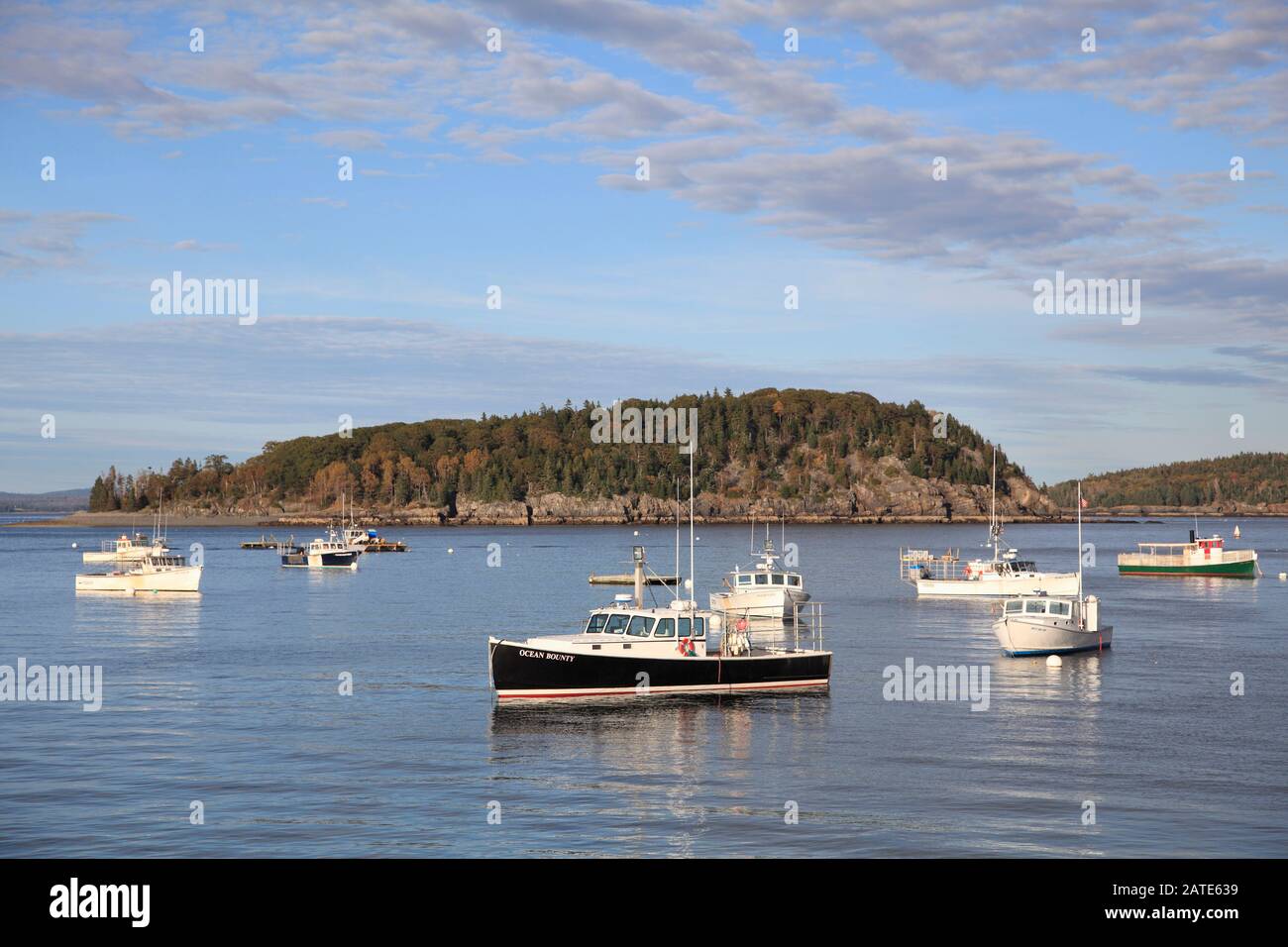 Bar Harbor, Mount Desert Island, Maine, New England, USA Stock Photo