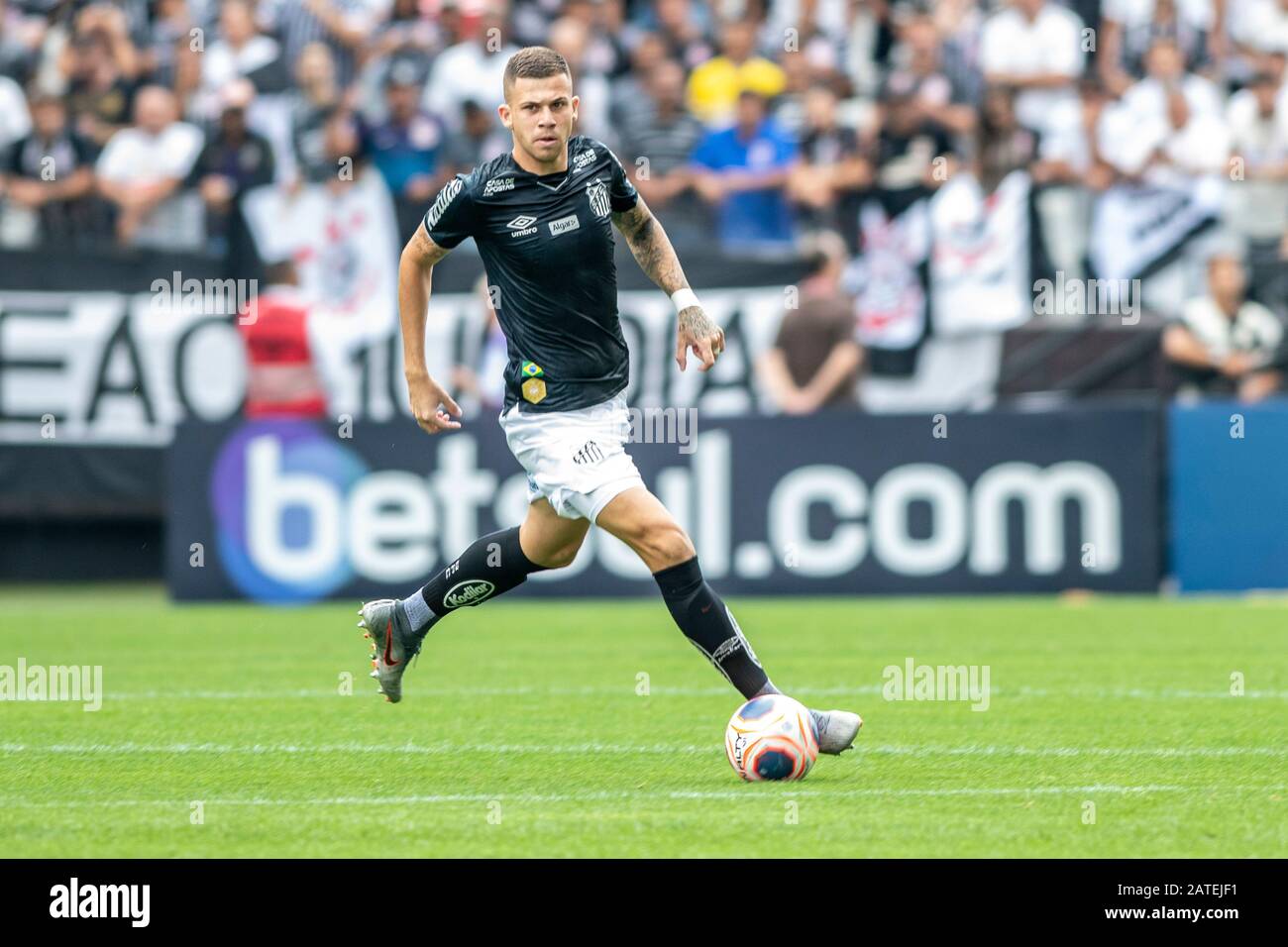 Sao Paulo Sp 02 02 Corinthians X Santos Jobson Do Santos During The Game Between Corinthians And Santos Held At Arena Corinthians In Sao Paulo Sp The Match Is Valid For Sao Paulo Sp 02 02 Corinthians X Santos Jobson Do Santos During The Game Between Corinthians And Santos Held At Arena Corinthians In Sao Paulo Sp The Match Is Valid For