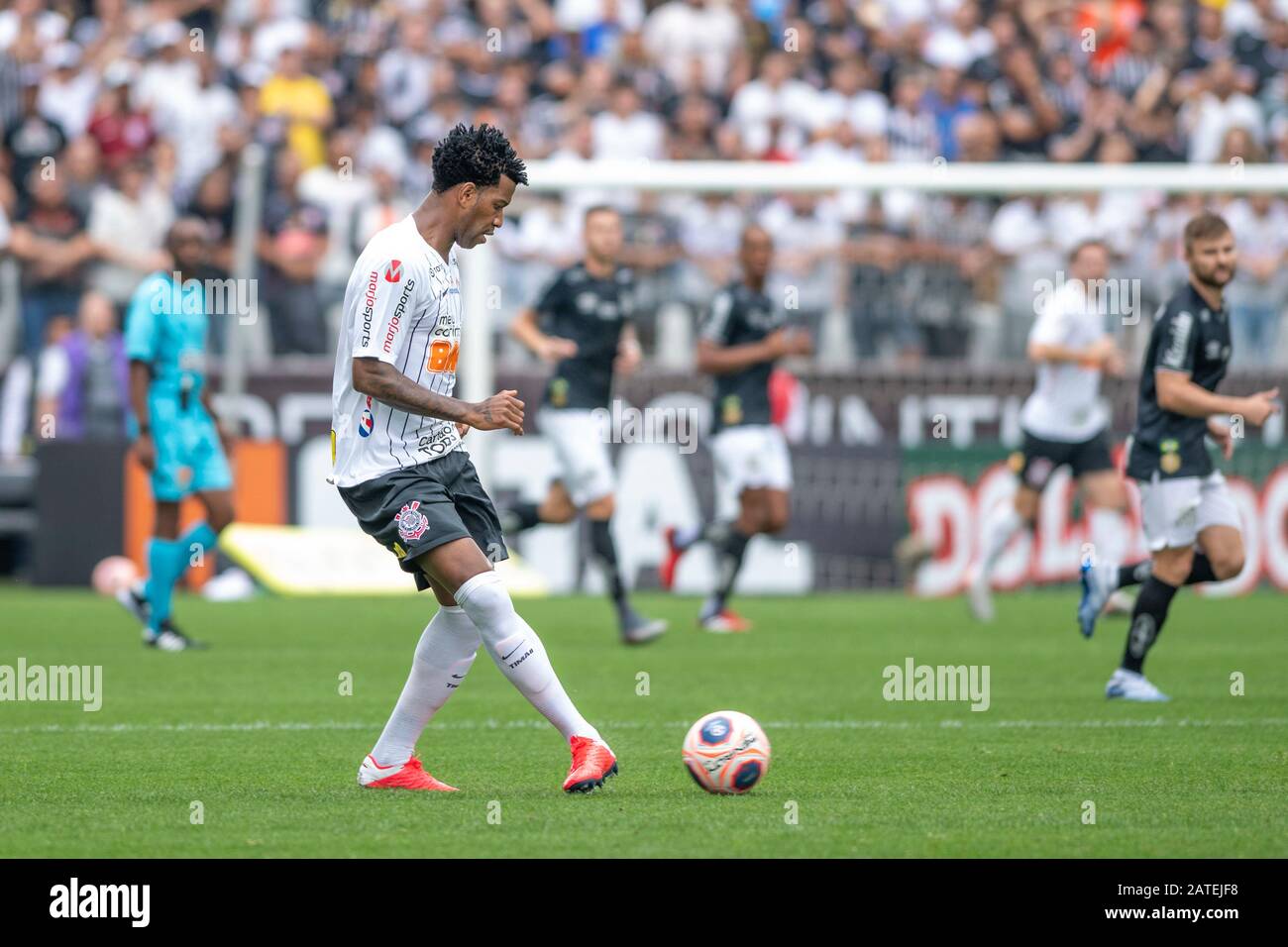 Sao Paulo Sp 02 02 2020 Corinthians X Santos Gil Do Corinthians During The Game Between Corinthians