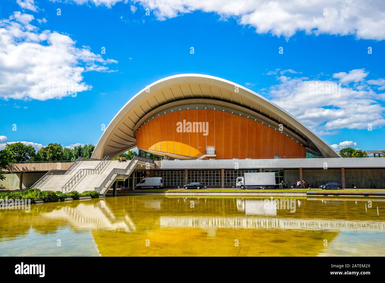 Berlin, House of cultures Stock Photo