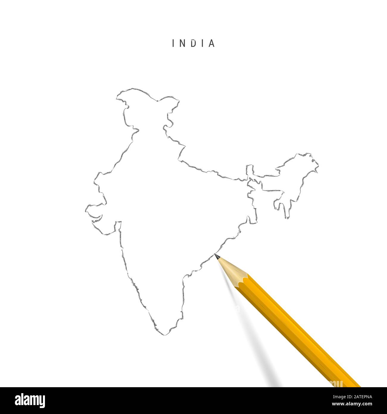 doodle freehand drawing of india map. 12806770 PNG-saigonsouth.com.vn