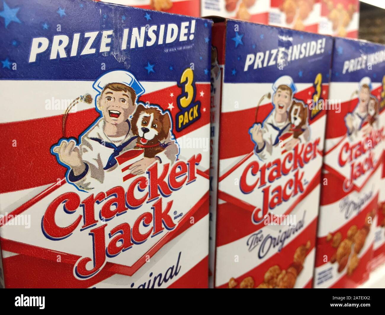 Cracker jack box hires stock photography and images Alamy