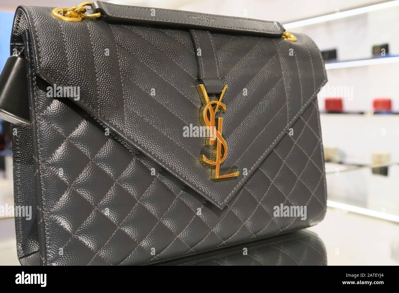 Yves Saint Laurent Brown/Tan Coated Canvas And Leather Vintage Shoulder Bag Yves  Saint Laurent | TLC