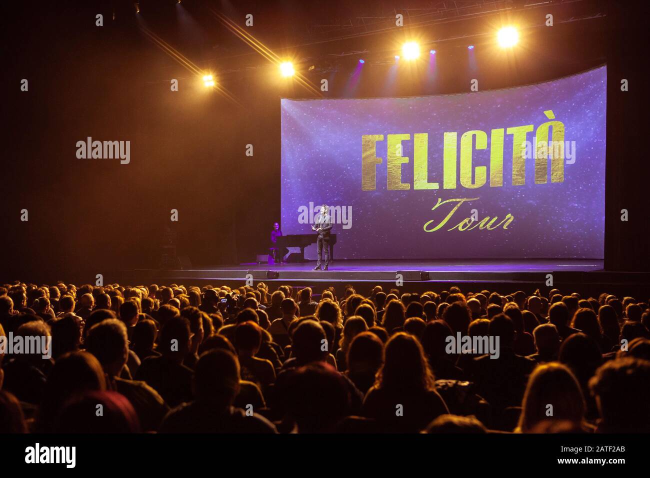 Alessandro Siani during Alessandro Siani - Felicita' Tour at the in Padova,  Italy, January 31 2020 Stock Photo - Alamy