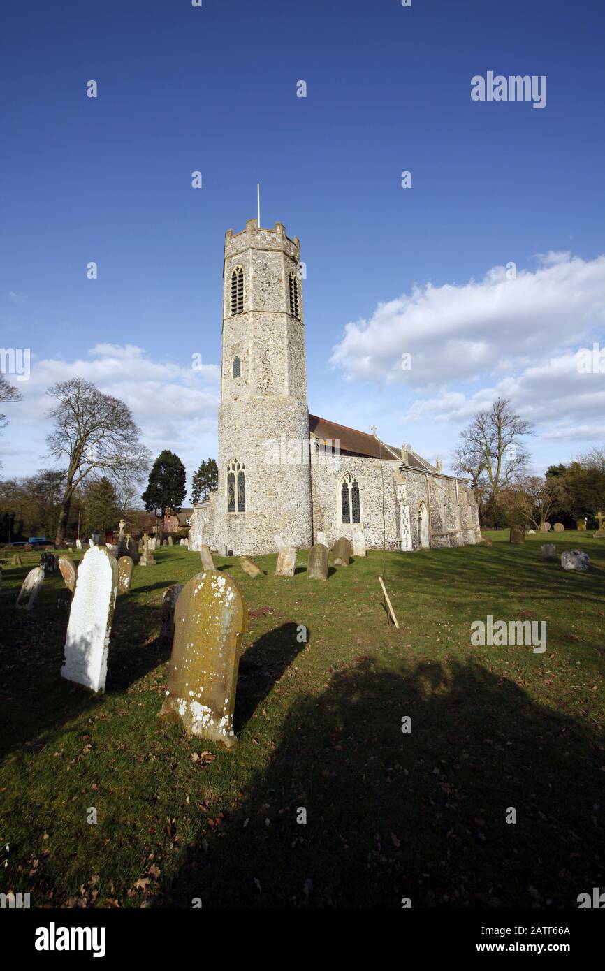 Rollesby Church Stock Photo