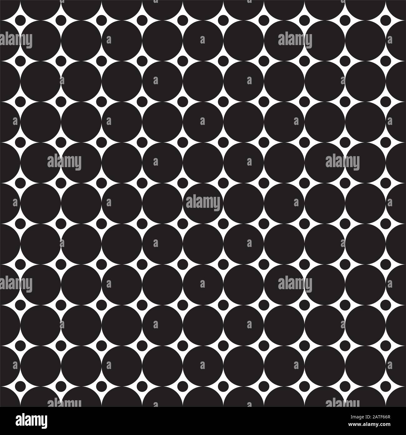 Seamless intersecting circle dot pattern texture background Stock ...