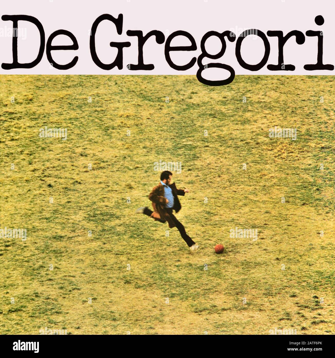 Francesco De Gregori - original vinyl album cover - De Gregori - 1978 Stock Photo