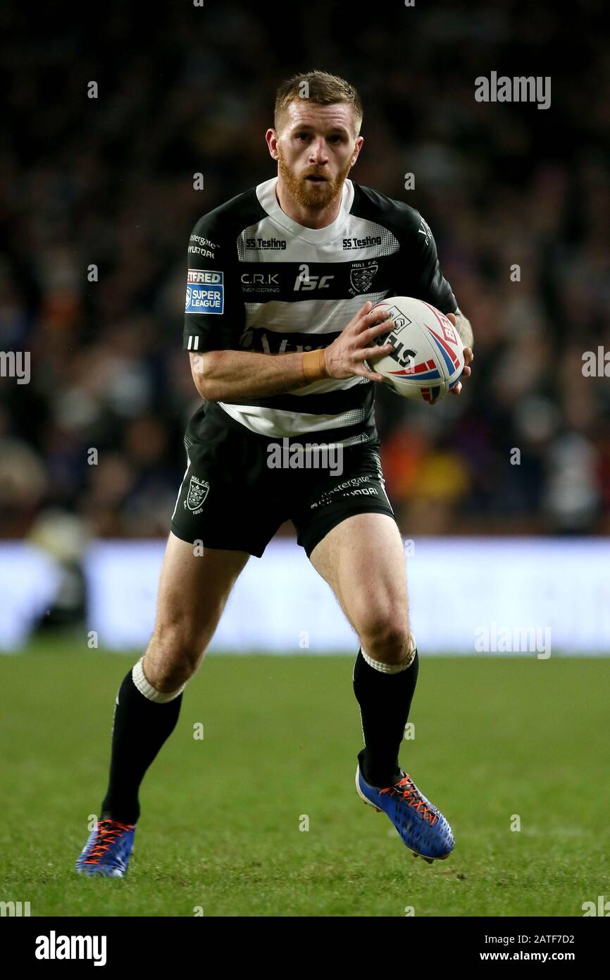 Hull Fc Marc Sneyd during the Betfred Super League match at Emerald Headingley Stadium, Leeds. Stock Photo