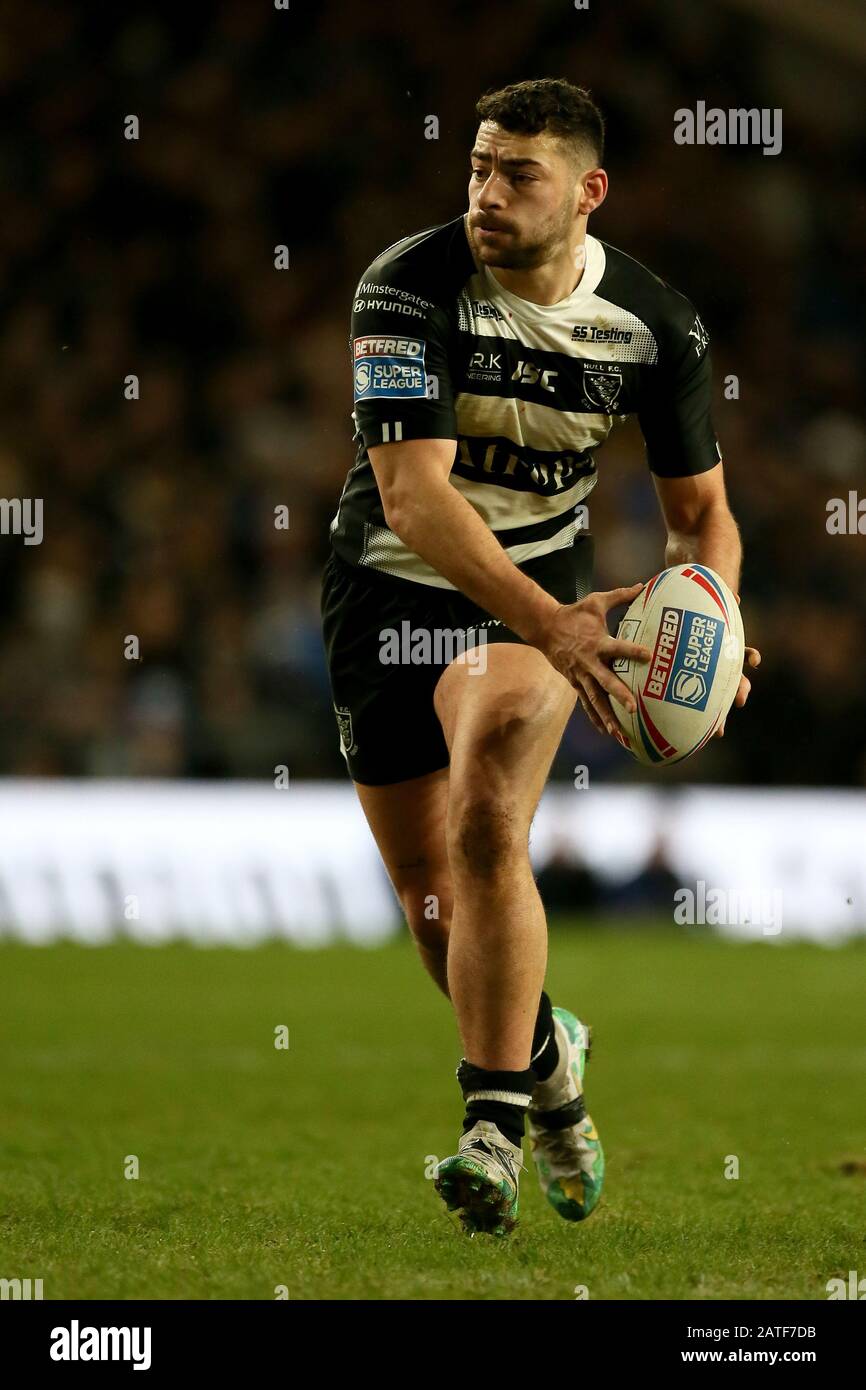 Hull Fc Jake Connor during the Betfred Super League match at Emerald Headingley Stadium, Leeds. Stock Photo