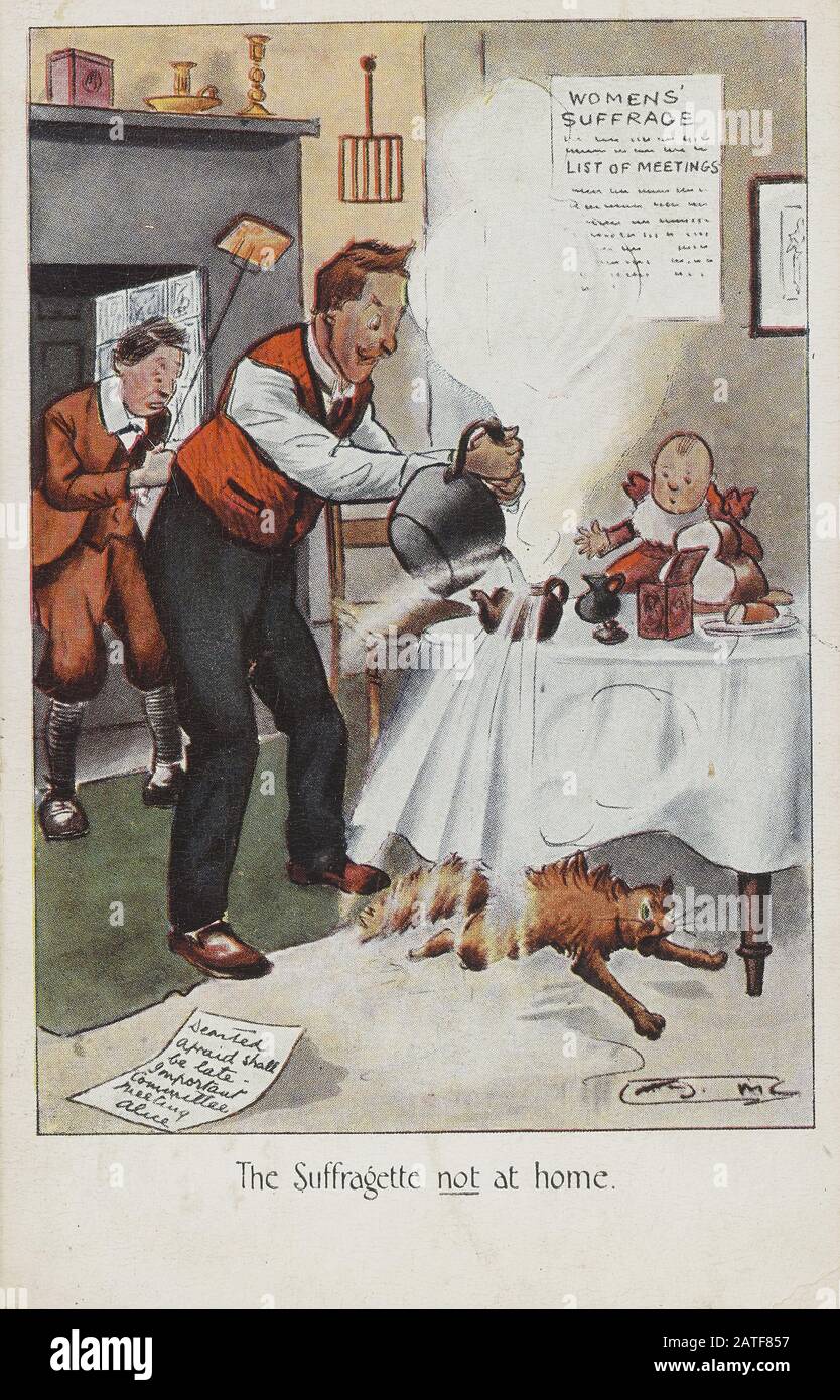 Anti suffragette propaganda hi-res stock photography and images - Alamy