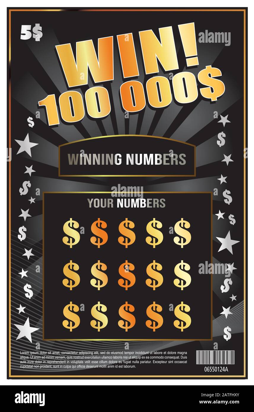 Scratch Off Ticket Template Scratch Off Ticket Template