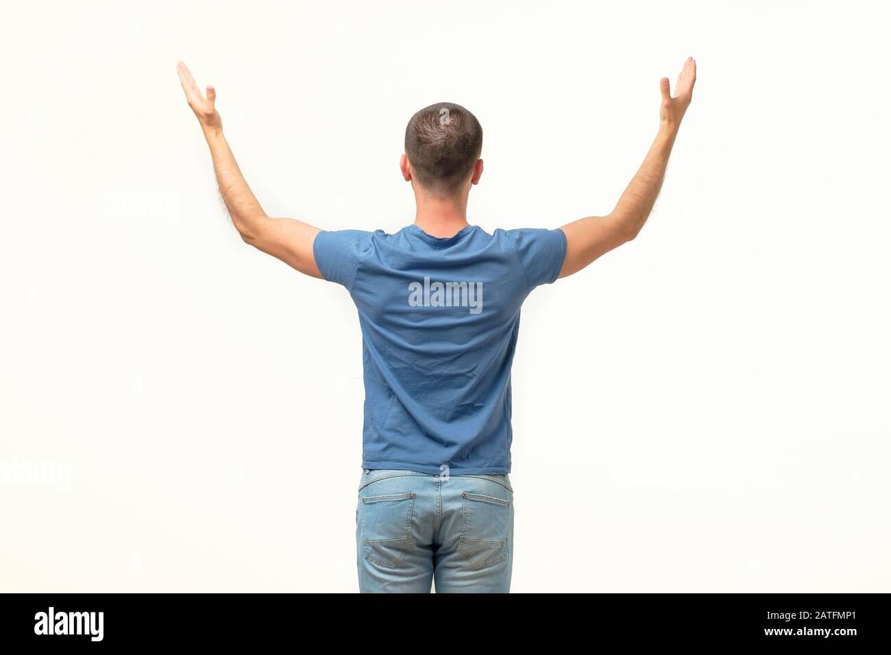 Welcoming someone hi-res stock photography and images - Alamy