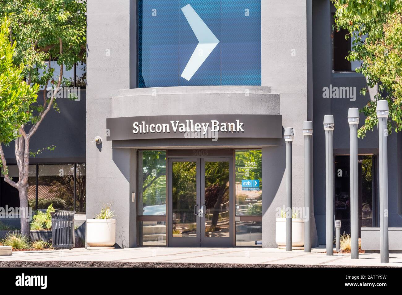 Aug 7 2019 Santa Clara Ca Usa Silicon Valley Bank