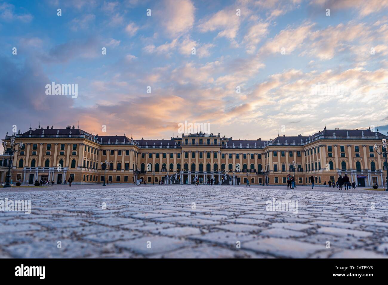 Schonbrunn Palace, Vienna, Austria Stock Photo