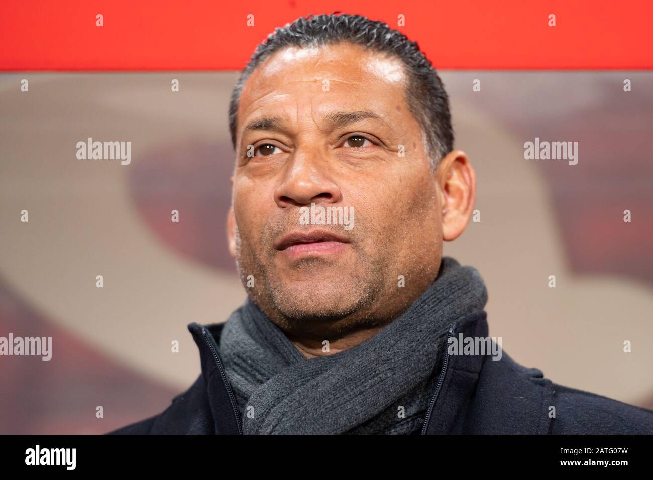 1 february 2020 Enschede, The Netherlands Soccer FC Twente v Sparta  trainer coach Henk Fraser of Sparta Rotterdam Stock Photo