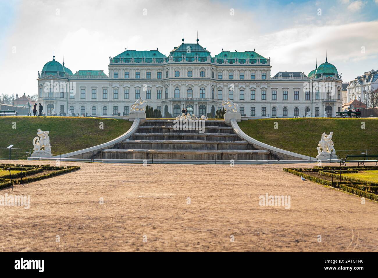 Belvedere Palace, Vienna, Austria Stock Photo - Alamy