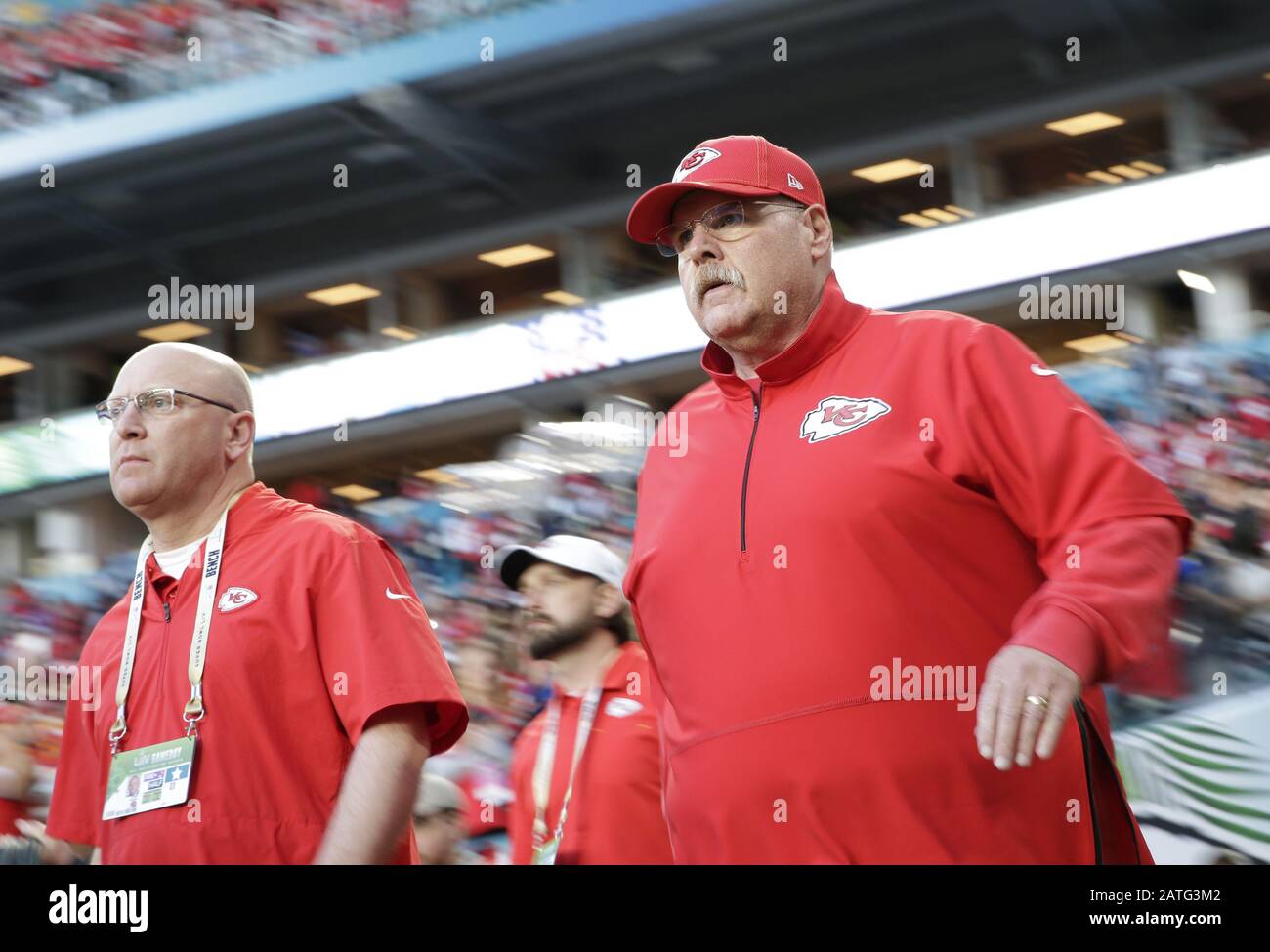 Super Bowl LIV Player Warmups