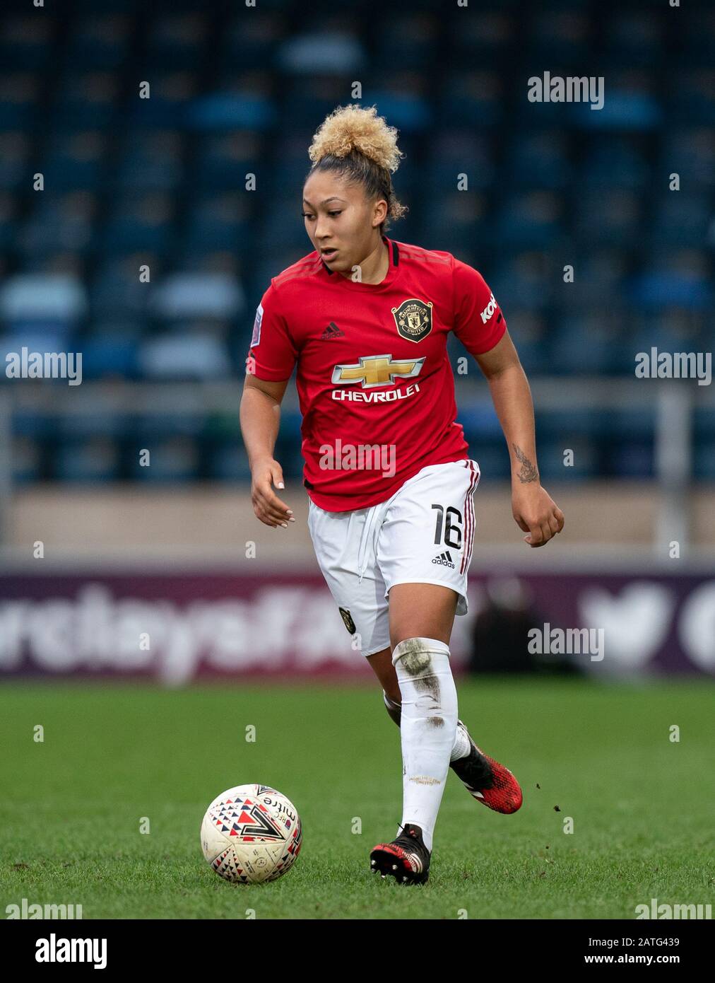 High Wycombe Uk 02nd Feb 2020 Lauren James Of Man Utd Women During The Fawsl Match Between Reading Women And Manchester United Women At Adams Park High Wycombe England On 2 February