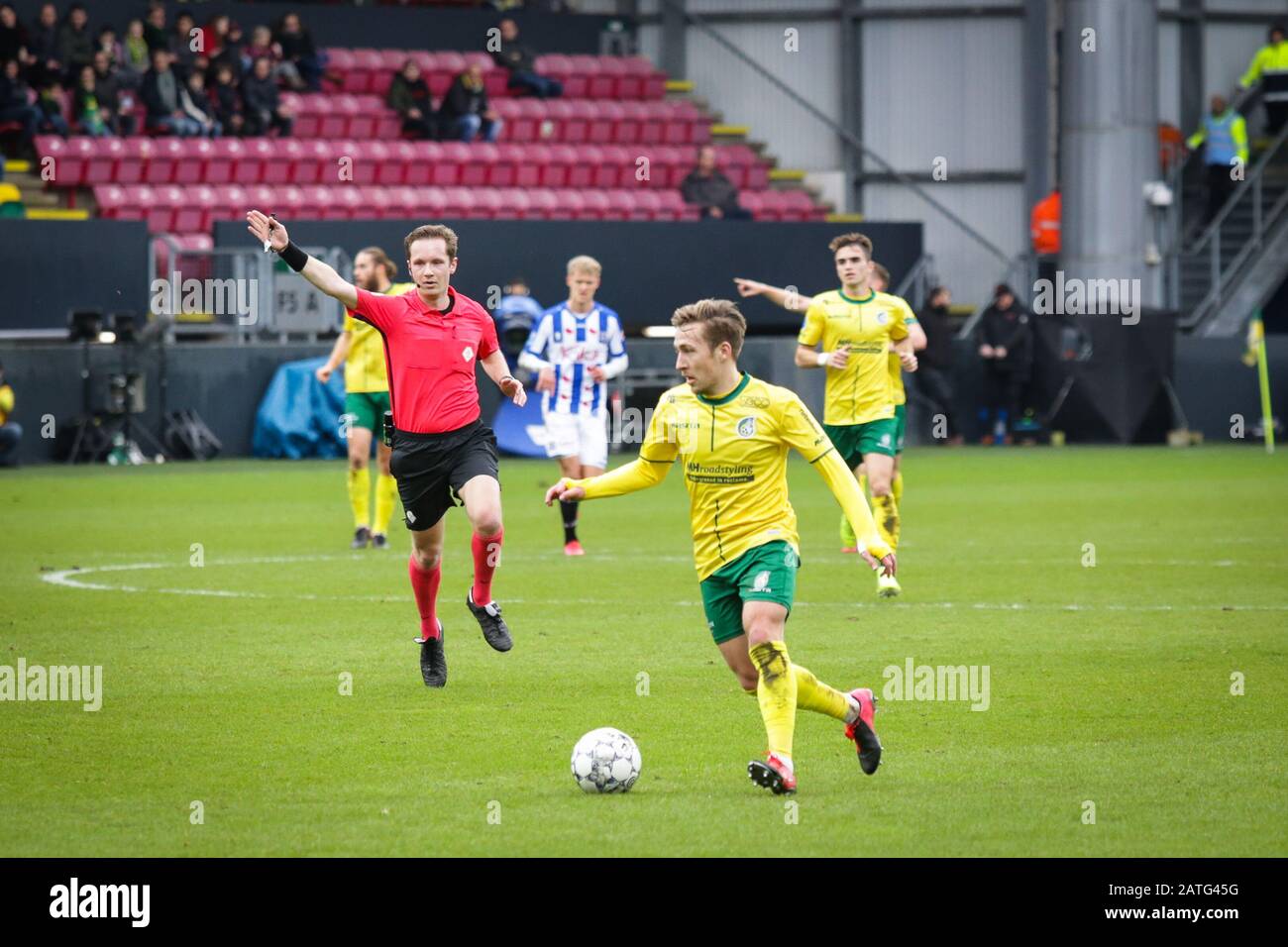 2 february 2020 Sittard, The Netherlands Soccer Fortuna Sittard v SC Heerenveen LR, Ingmar