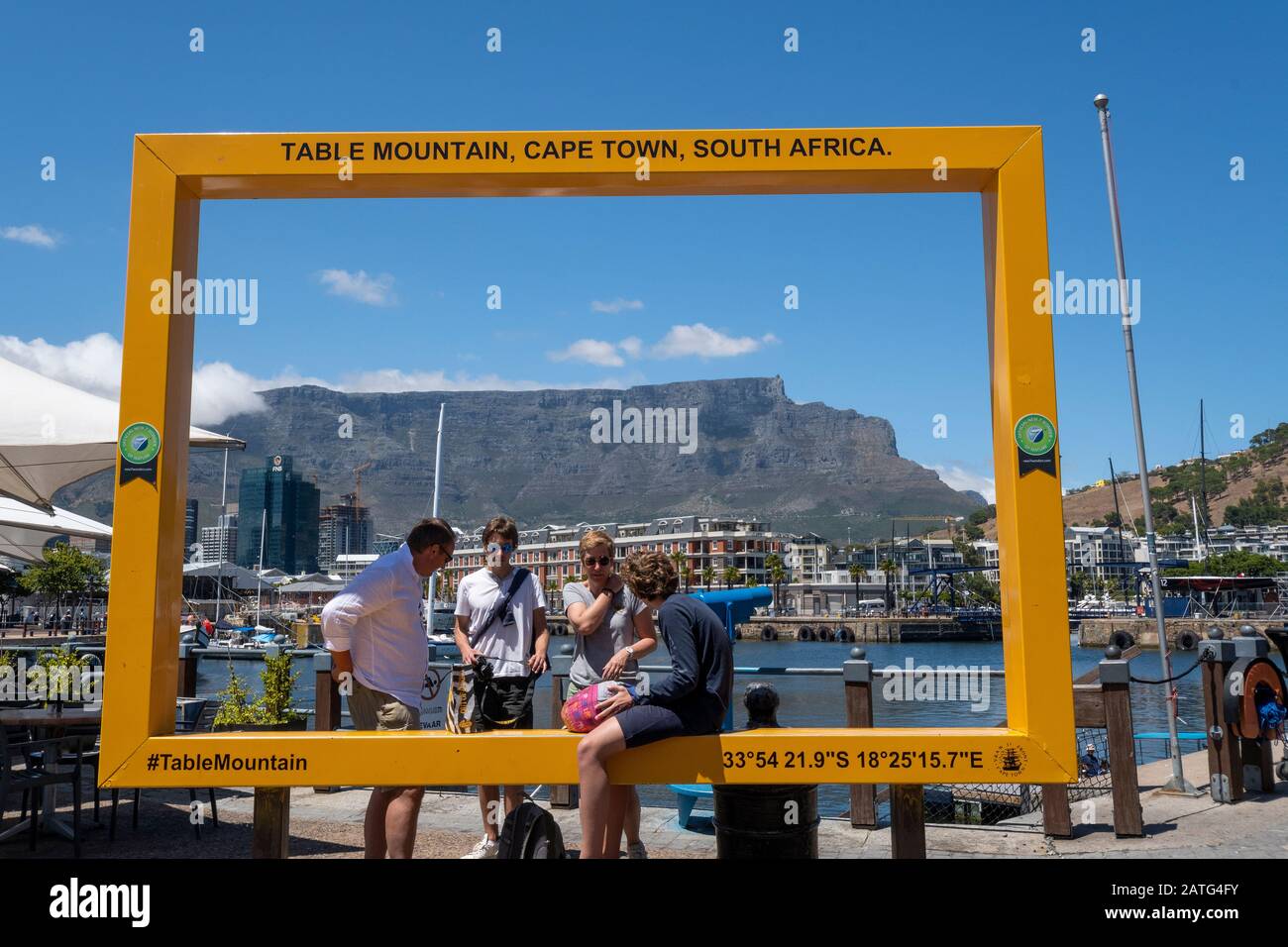 Yellow frame suggesting photo location for taking pictures of Table