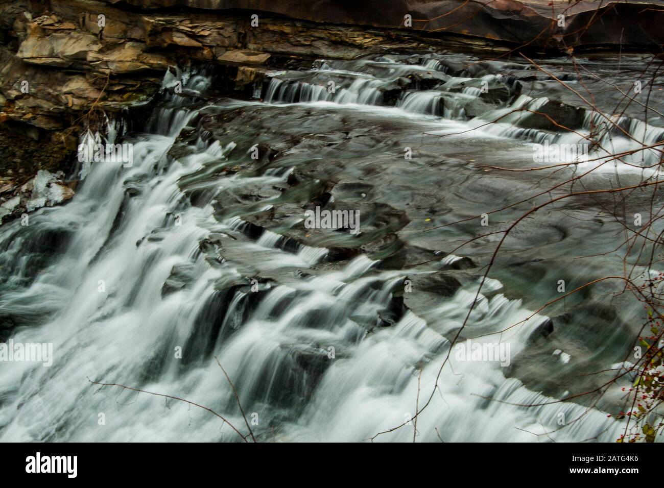 Mill Creek Falls, Cleveland, Ohio Stock Photo Alamy