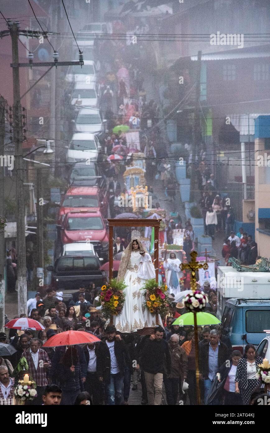 Virgen de la candelaria mexico hi-res stock photography and images - Alamy