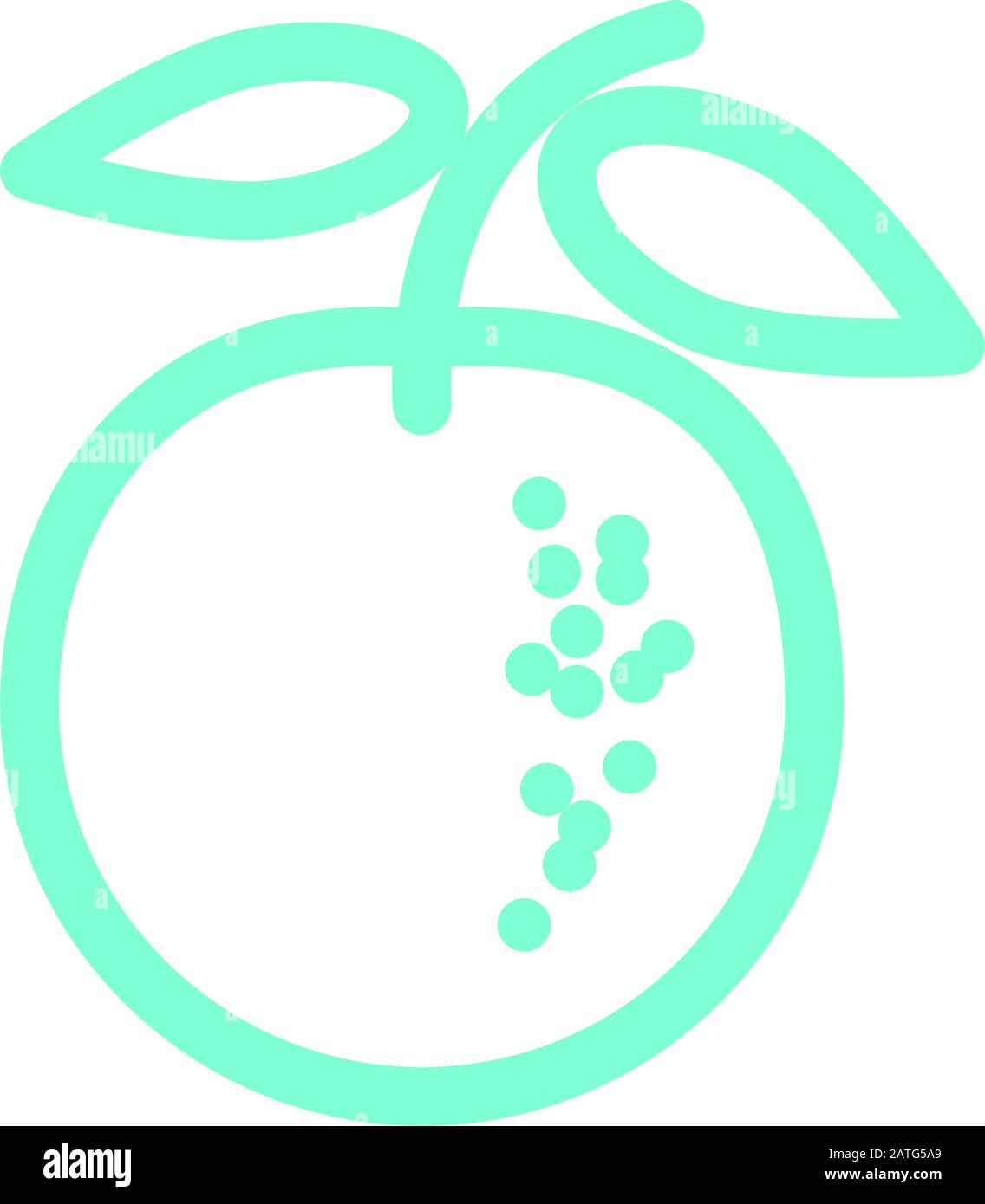 fruit icon design vector template Stock Vector