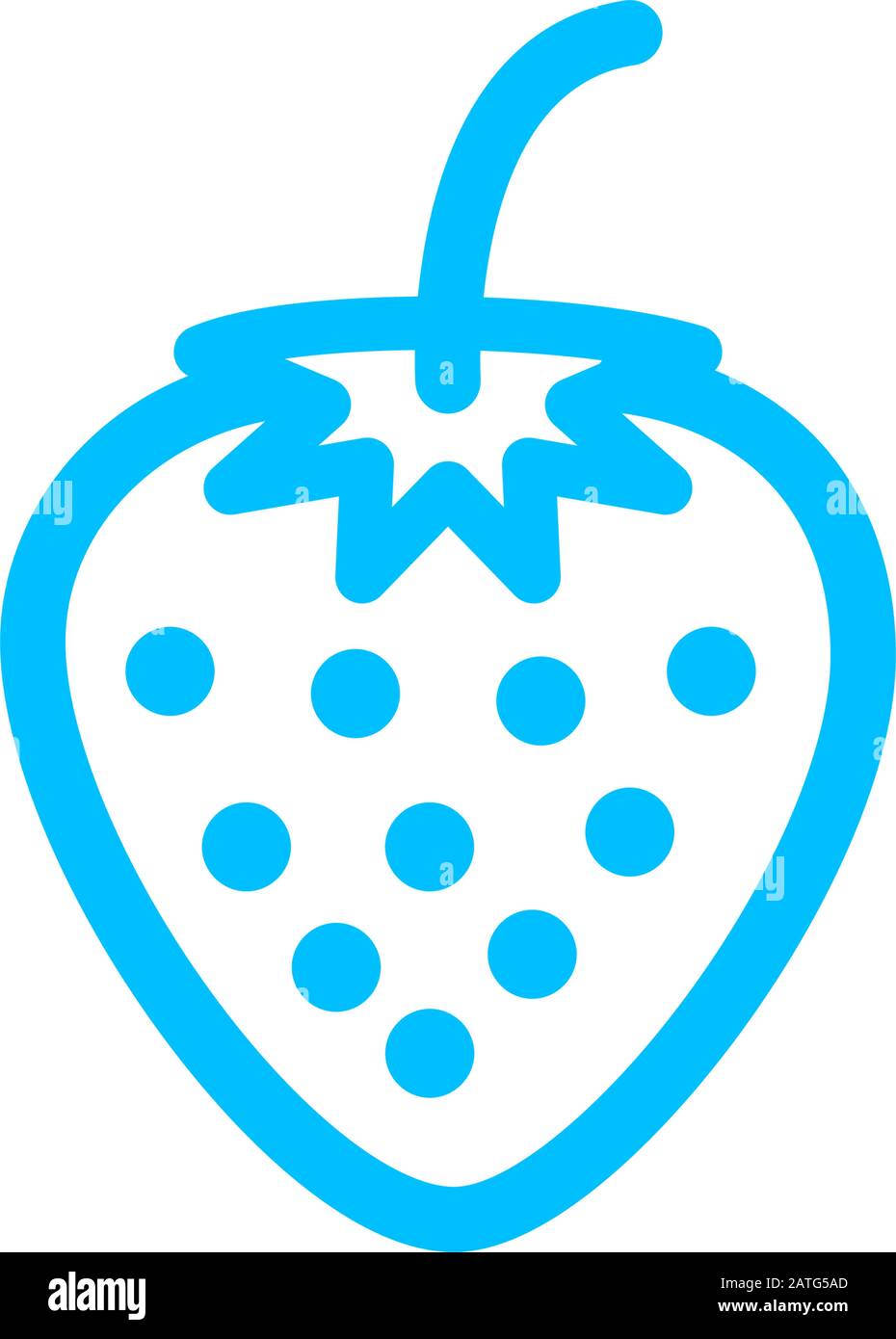 fruit icon design vector template Stock Vector