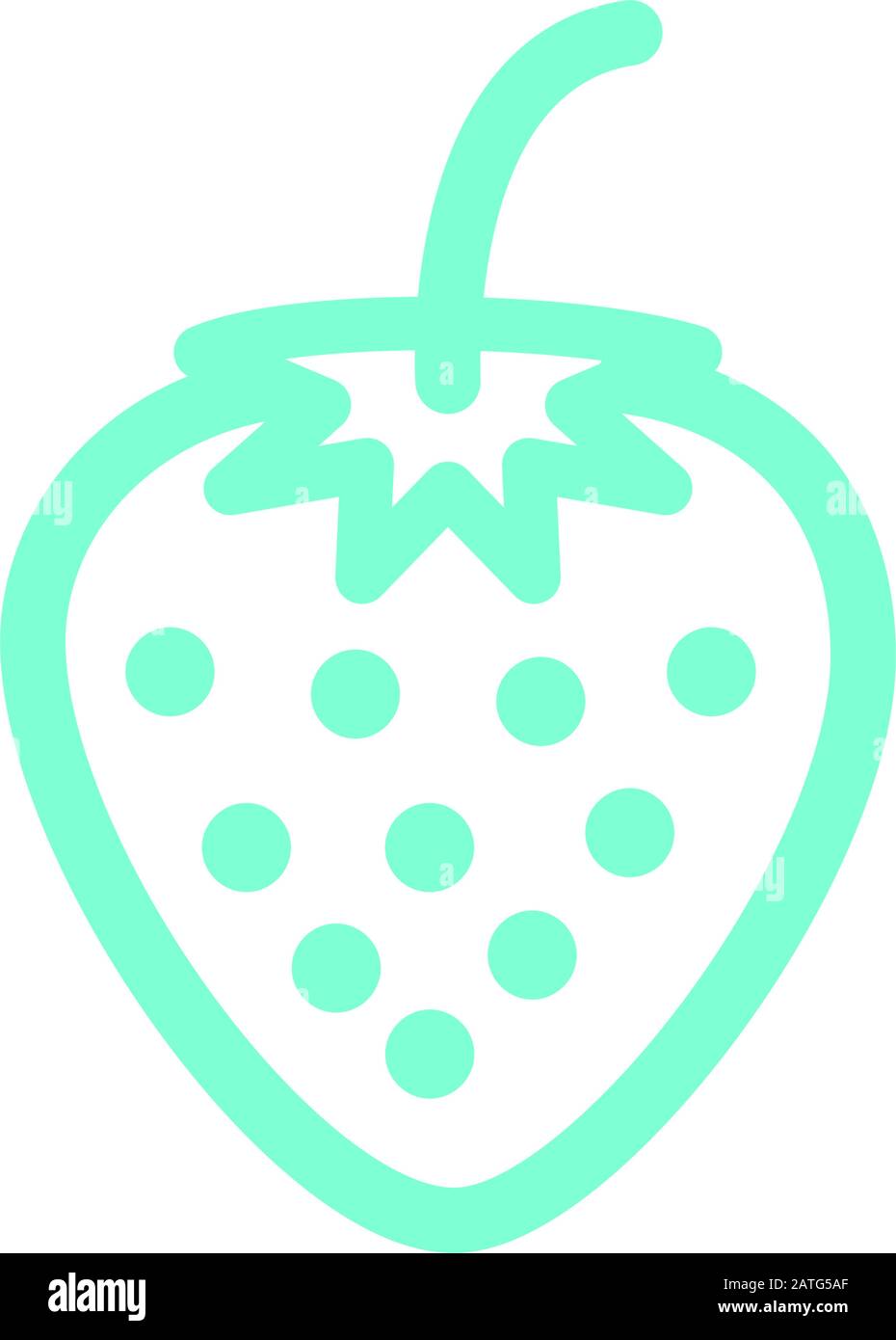 fruit icon design vector template Stock Vector