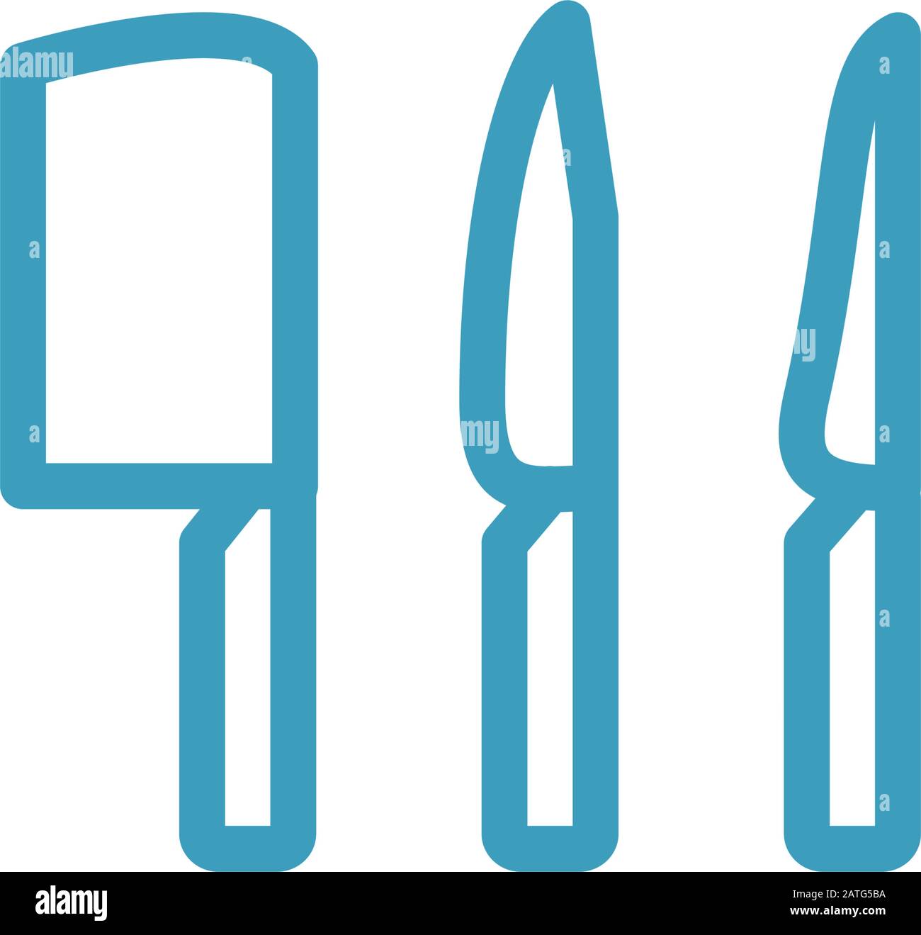 kitchen utensil icon vector template Stock Vector