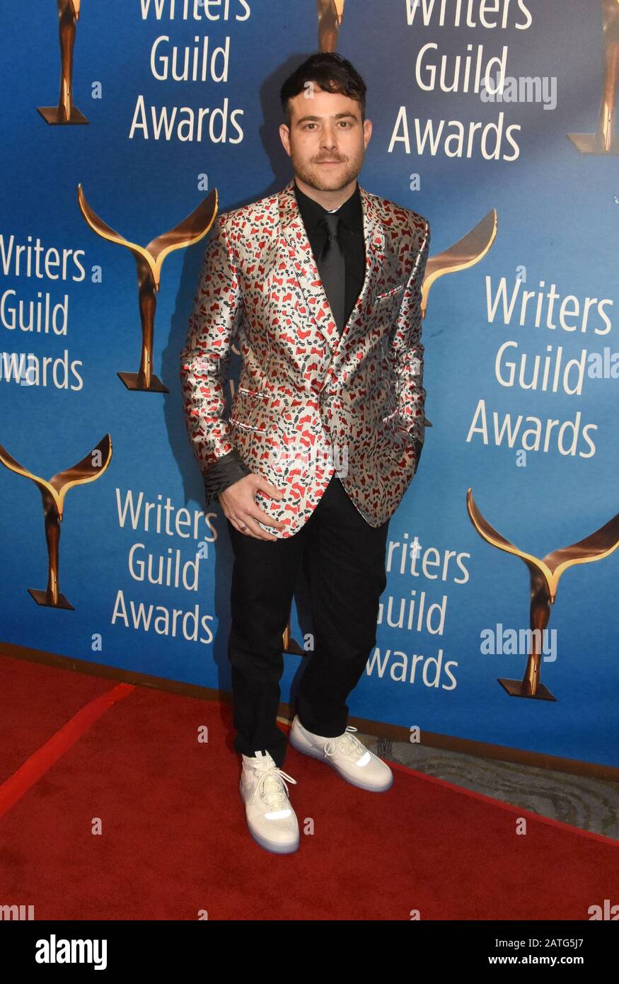 Beverly Hills, California, USA 1st February 2020 Writer Max Borenstein attends the 2020 Writers Guild Awards West Coast Ceremony on February 01, 2020 at The Beverly Hilton Hotel in Beverly Hills, California, USA. Photo by Barry King/Alamy Stock Photo Stock Photo