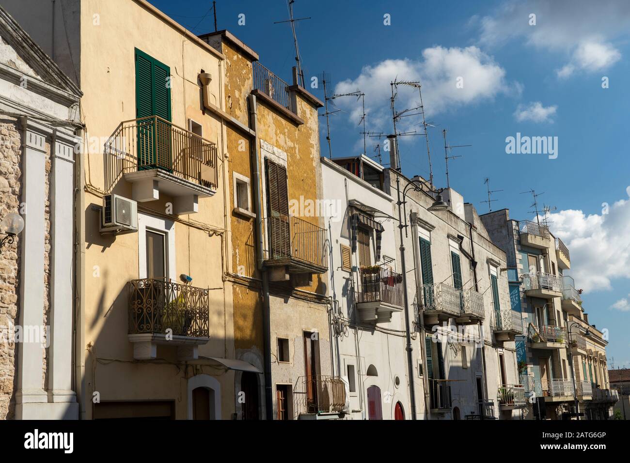 Santeramo in Colle, Bari, Apulia, Italy: buildings of the historic city  Stock Photo - Alamy